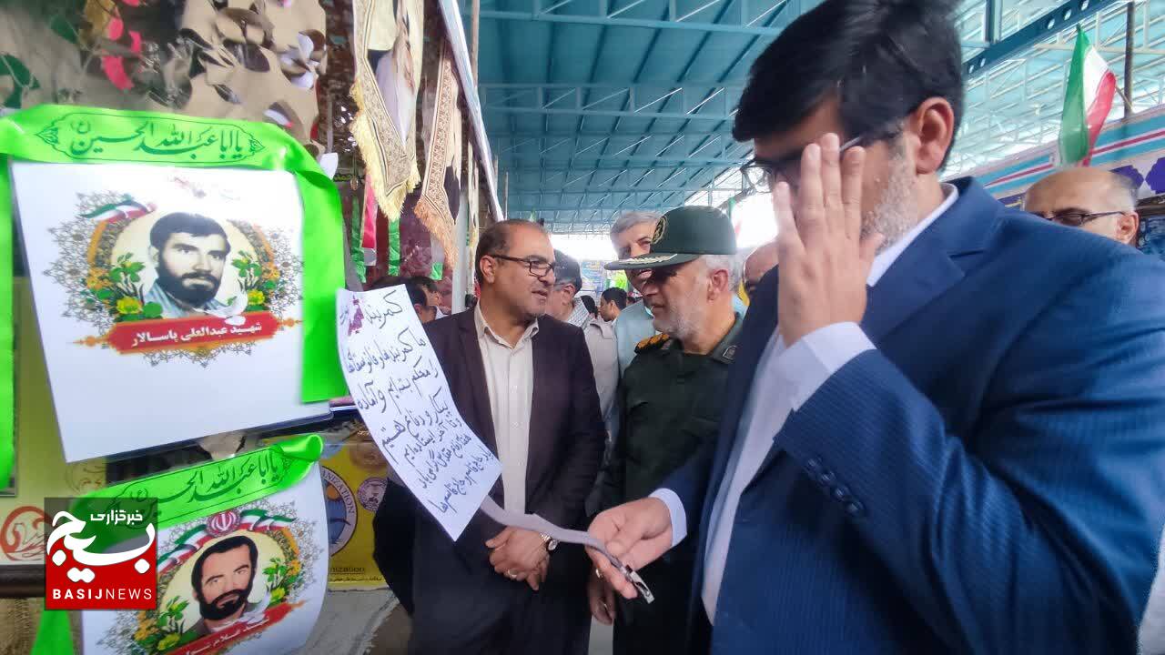 نمایشگاه طرح اسوه در شهرستان دشتستان/ گزارش تصویری