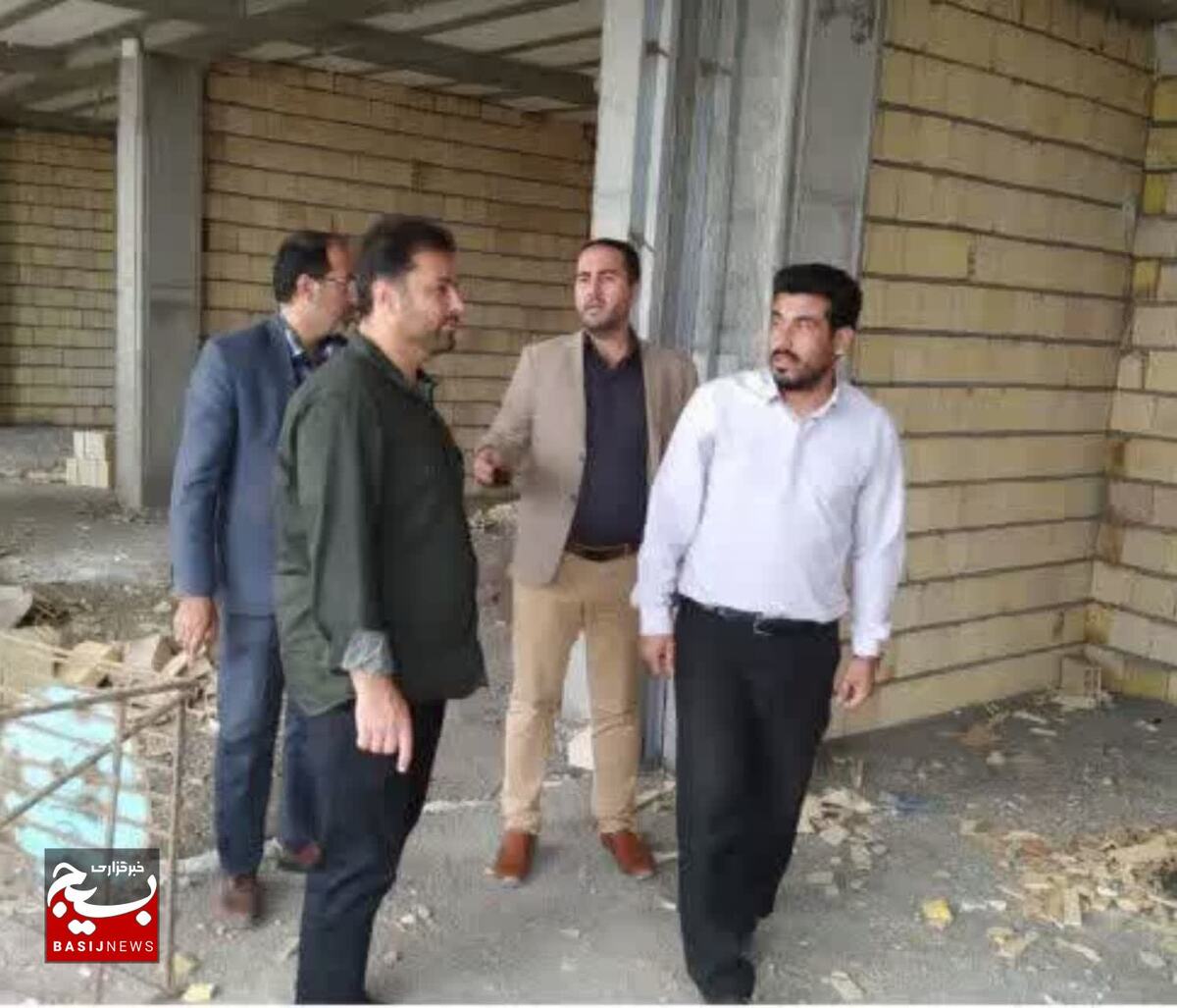 ساخت ۴۰ واحد مسکونی روستای حسن آباد توسط جهادگران بسیج سازندگی استان قزوین