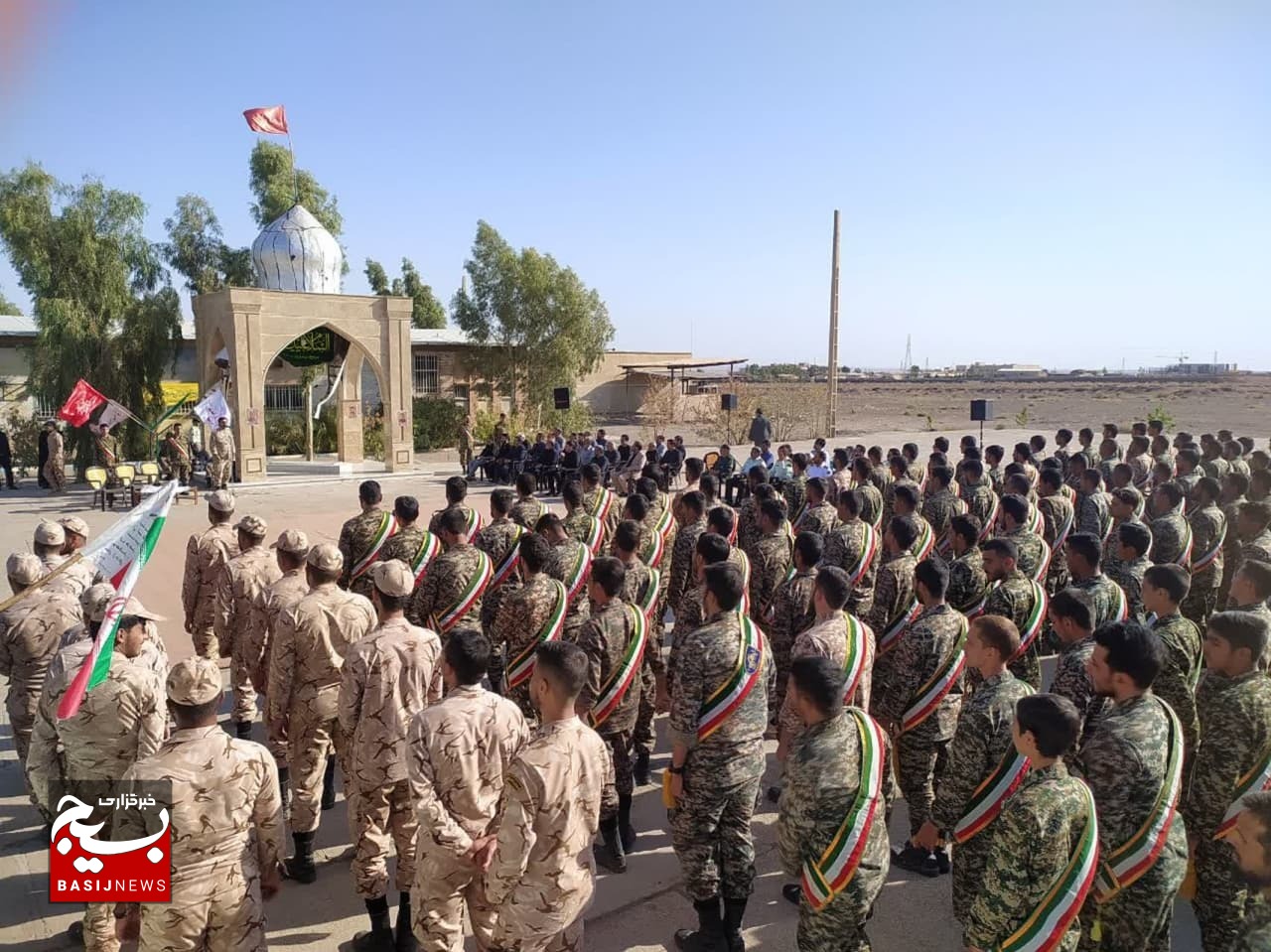 یادواره شهید گمنام عملیات کربلا ۵ پادگان ۱۹ دی استان قم برگزار شد یادواره شهید گمنام عملیات کربلا ۵ پادگان ۱۹ دی استان قم برگزار شد
