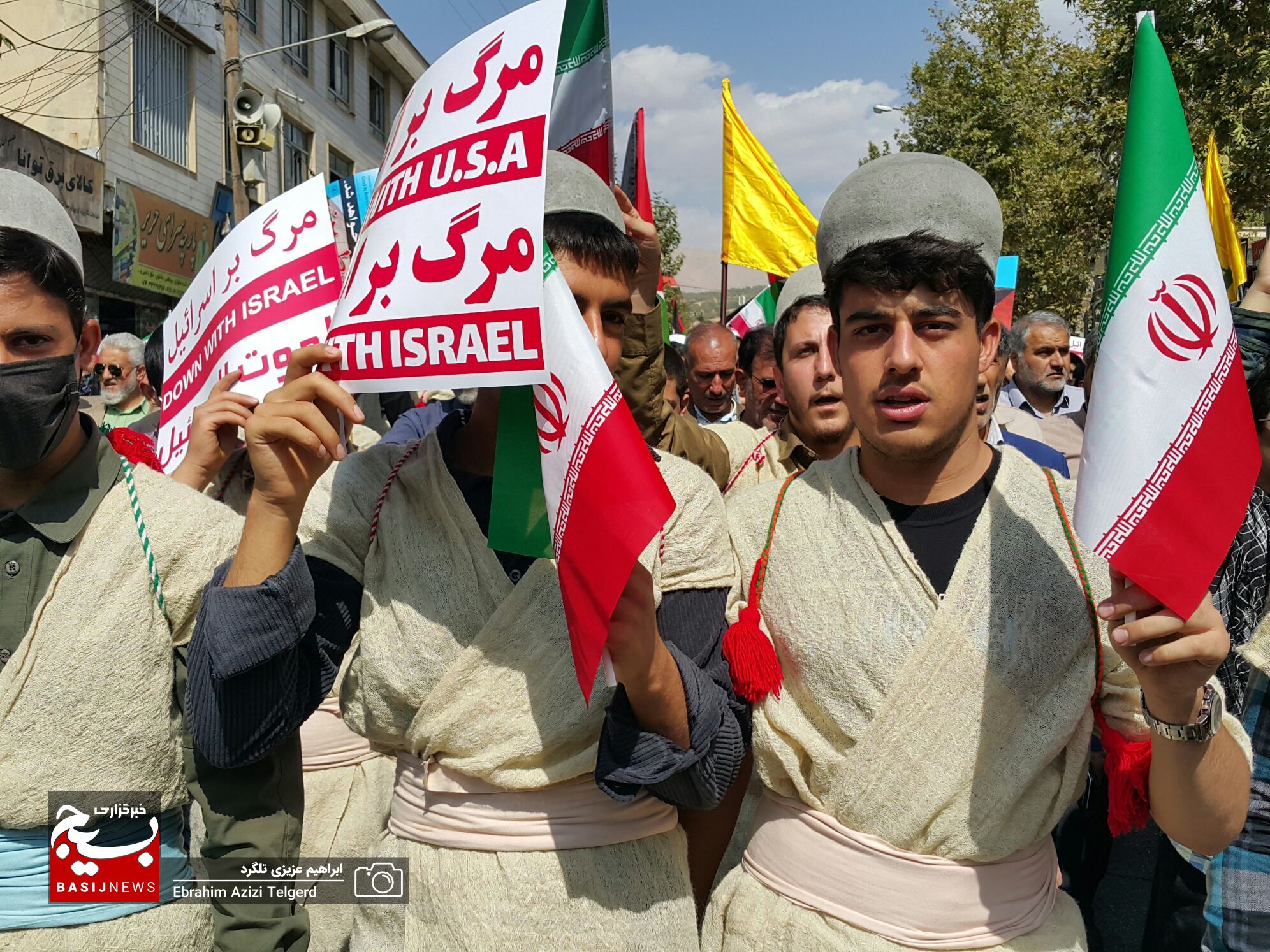 حضور باشکوه عشایر بسیجی کهگیلویه و بویراحمد در حمایت از مردم مظلوم فلسطین