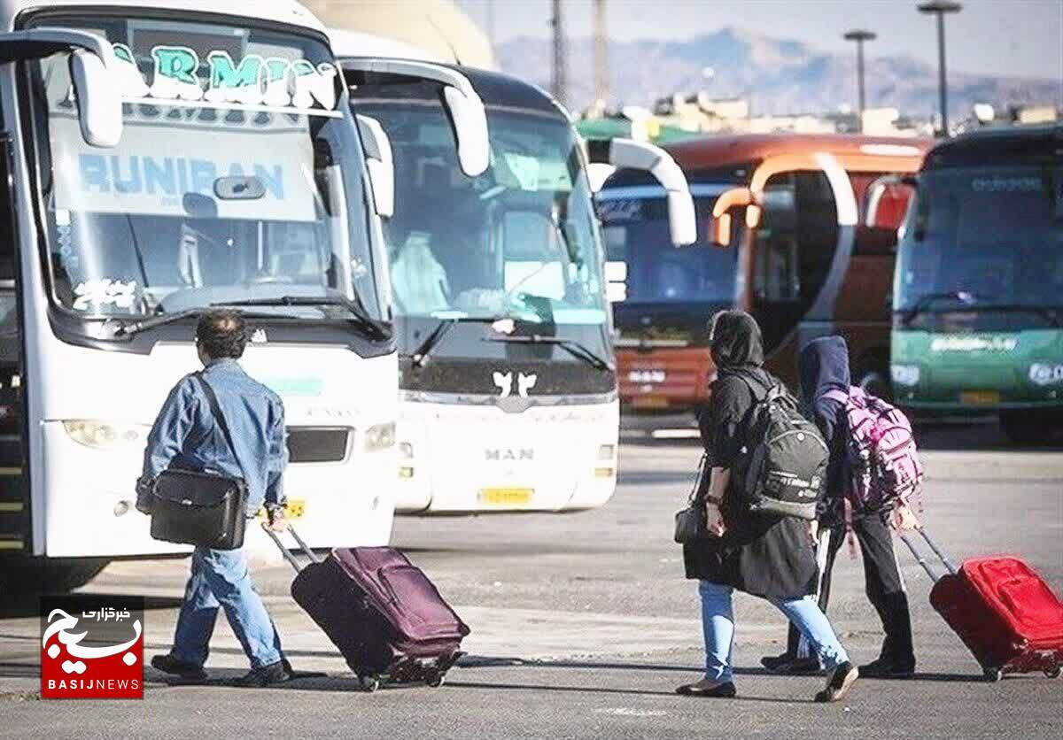 افزایش ۱۵ درصدی مسافرت با اتوبوس در استان قزوین 