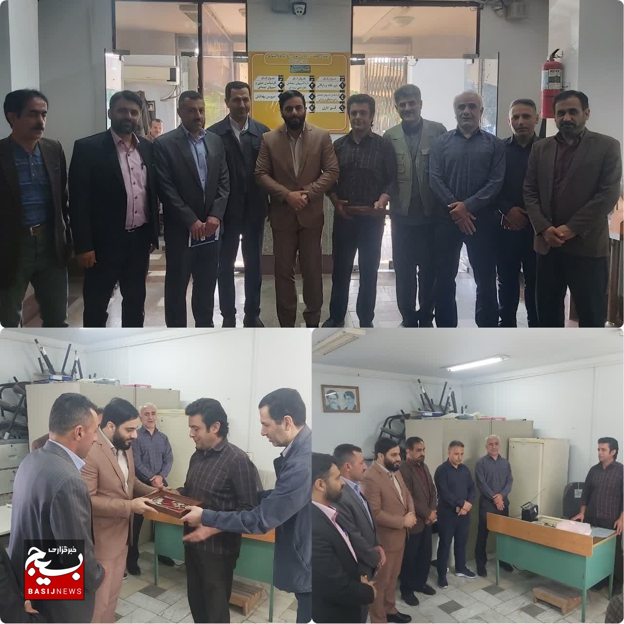 تجلیل از بسیجی روشندل در اداره کل تعاون و کار مازندران تجلیل از بسیجی روشندل در اداره کل تعاون و کار مازندران