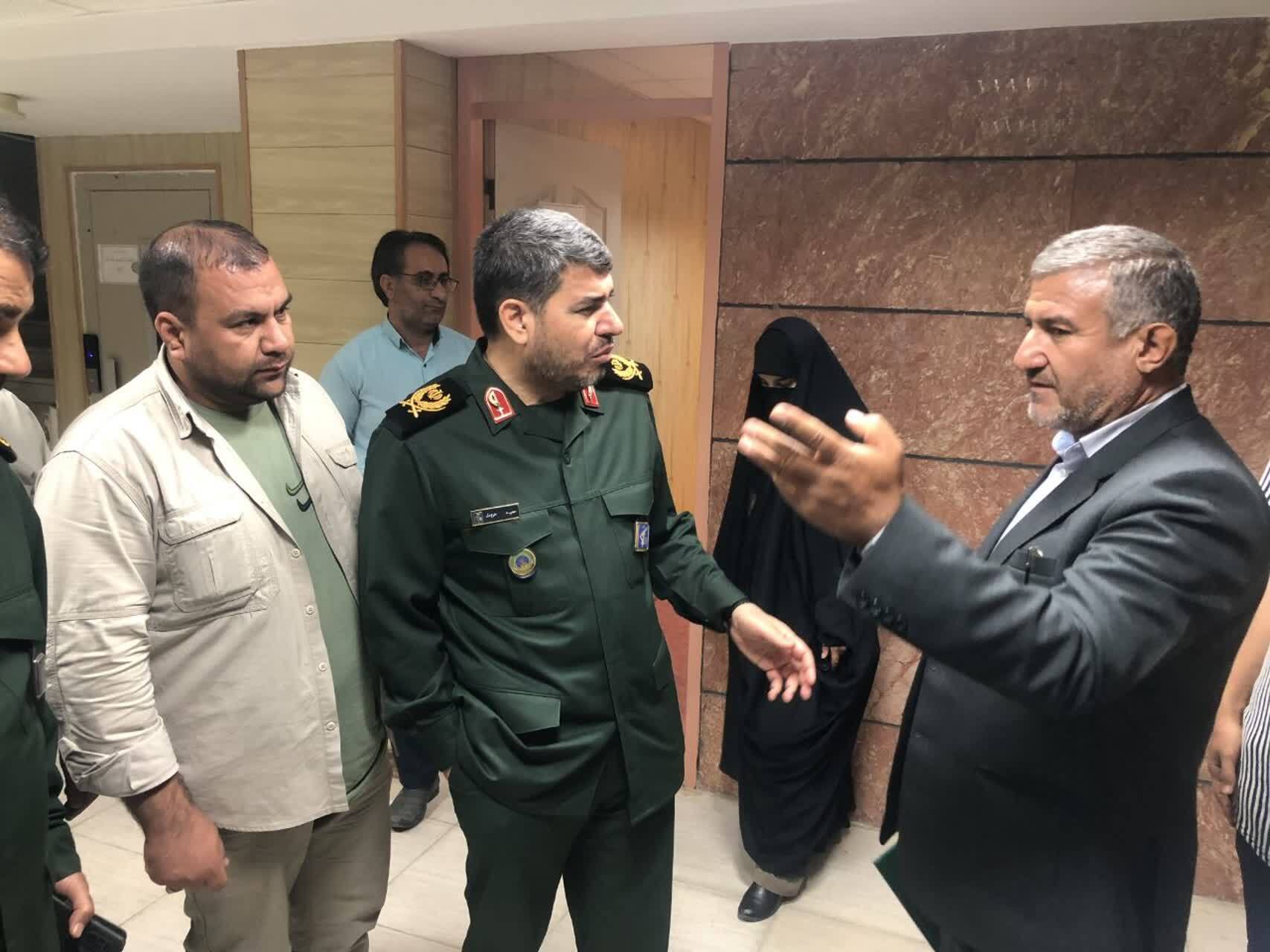 دیدار فرمانده سپاه فتح با دانشجویان بسیجی و جمعی از کارکنان دانشگاه پیام نور یاسوج