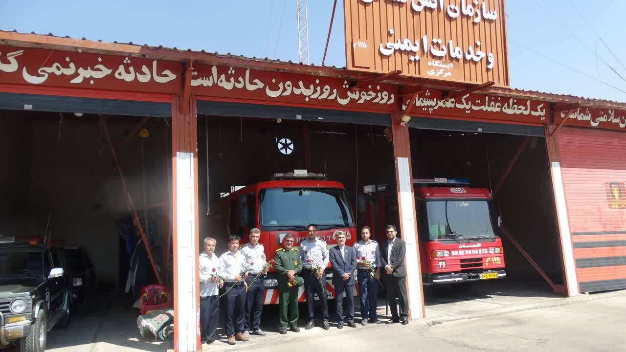 آتشنشانان یاسوج تجلیل شدند آتشنشانان یاسوج تجلیل شدند