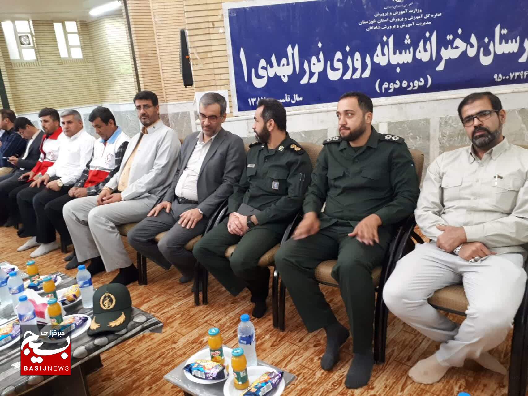 مانور پدافند غیر عامل در مدارس دخترانه شادگان مانور پدافند غیر عامل در مدارس دخترانه شادگان