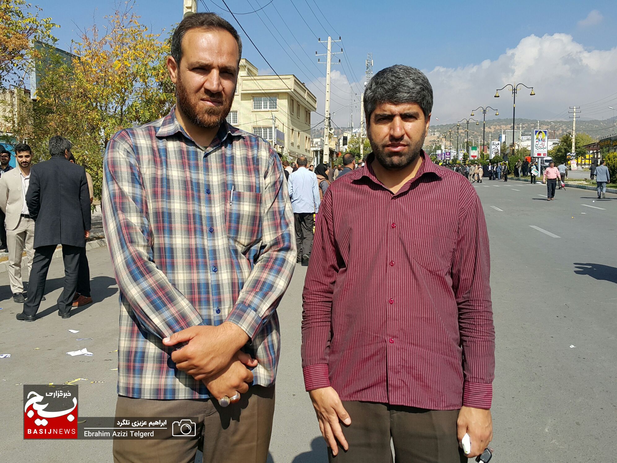 تصاویری باشکوه از راهپیمایی ۱۳ آبان‌ در یاسوج