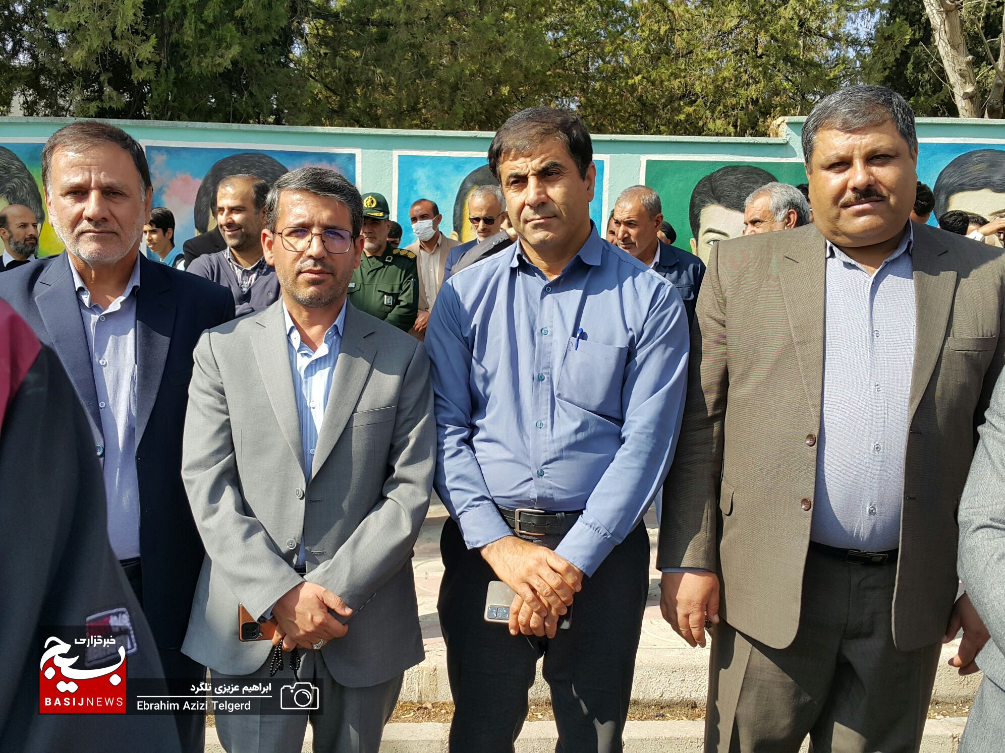 تصاویری باشکوه از راهپیمایی ۱۳ آبان‌ در یاسوج