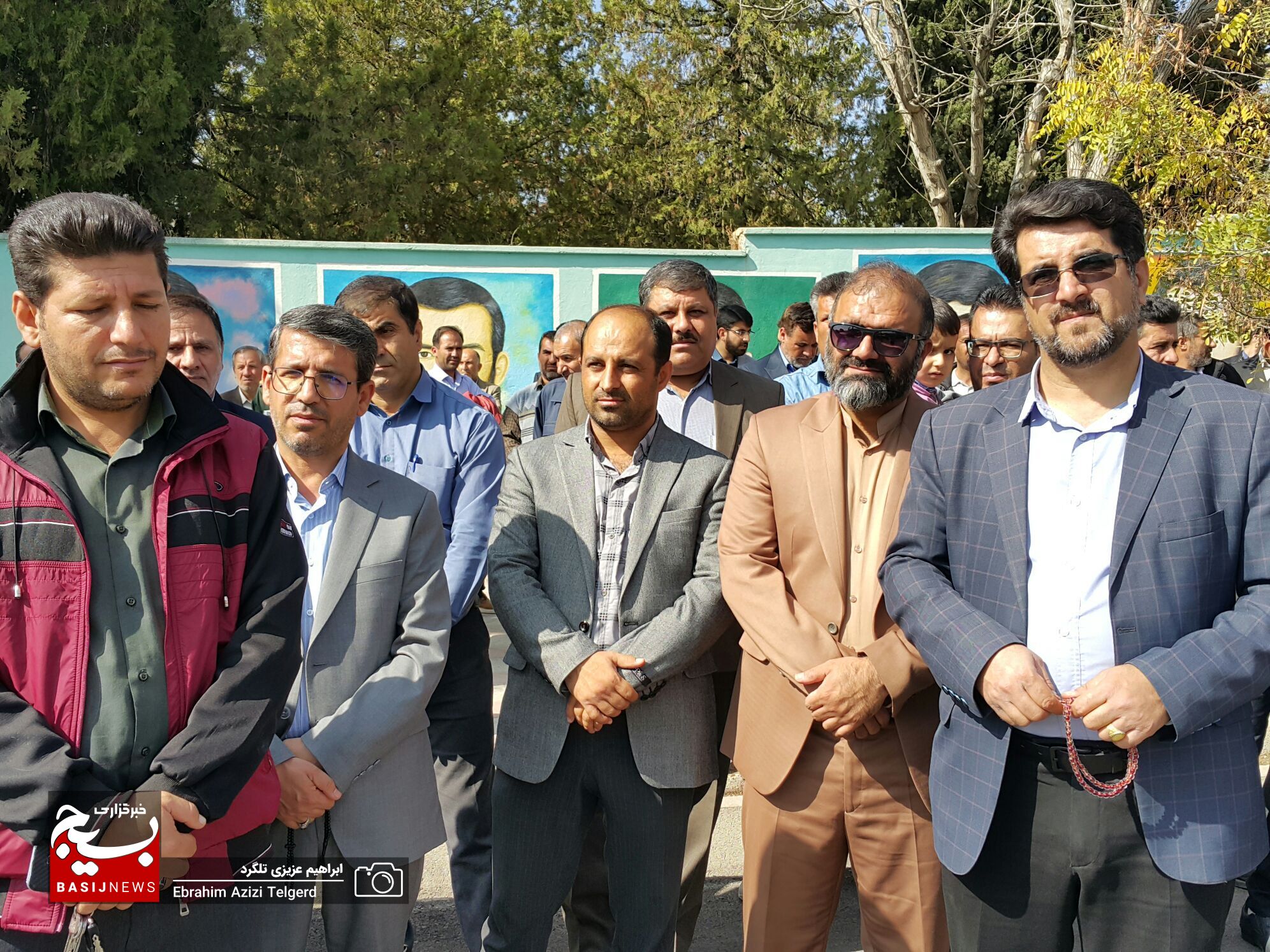 تصاویری باشکوه از راهپیمایی ۱۳ آبان‌ در یاسوج