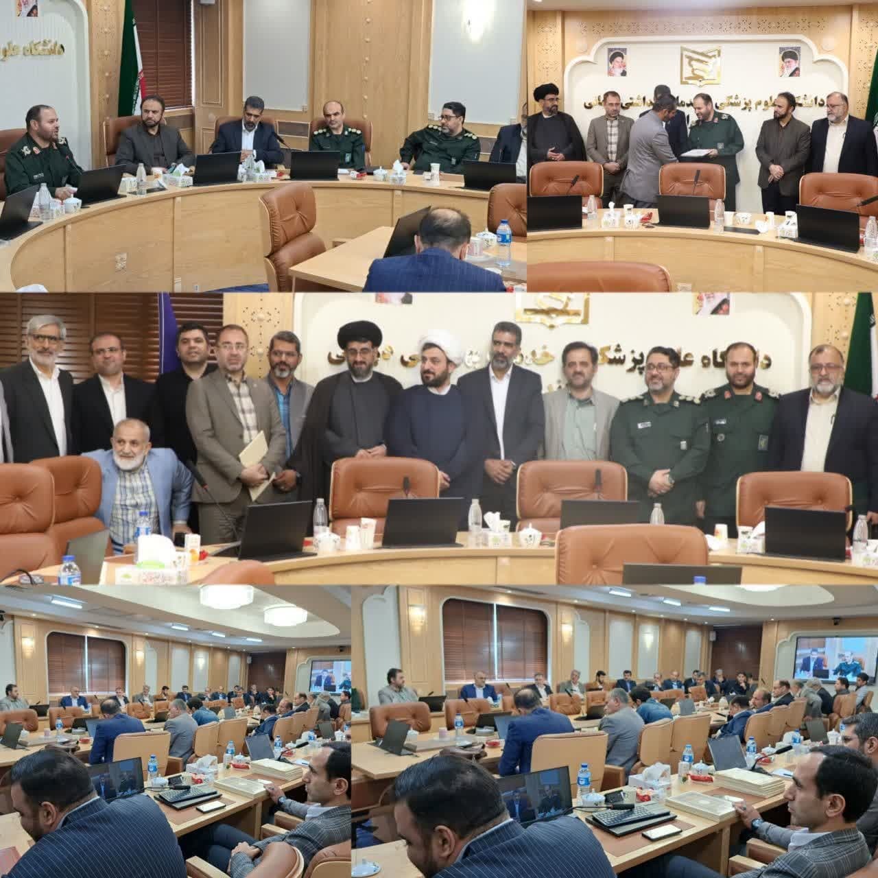 معارفه مسئول جدید سازمان بسیج جامعه پزشکی استان مازندران