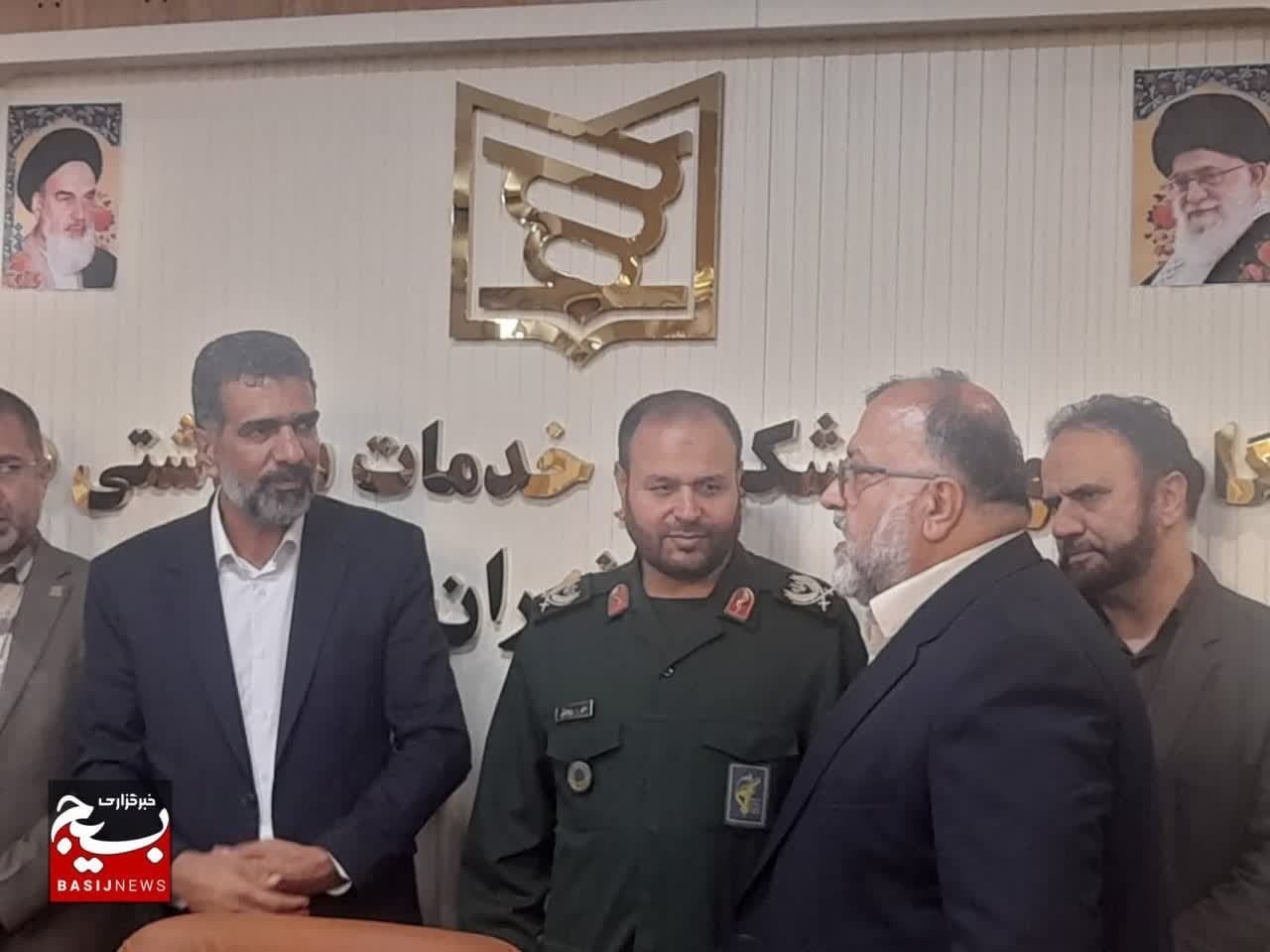 معارفه مسئول جدید سازمان بسیج جامعه پزشکی استان مازندران