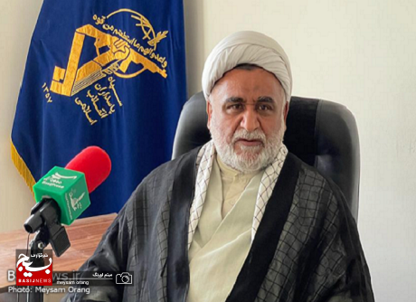 حجت الاسلام والمسلمین علیزاده مسئول نمایندگی ولی فقیه در سپاه تهران بزرگ