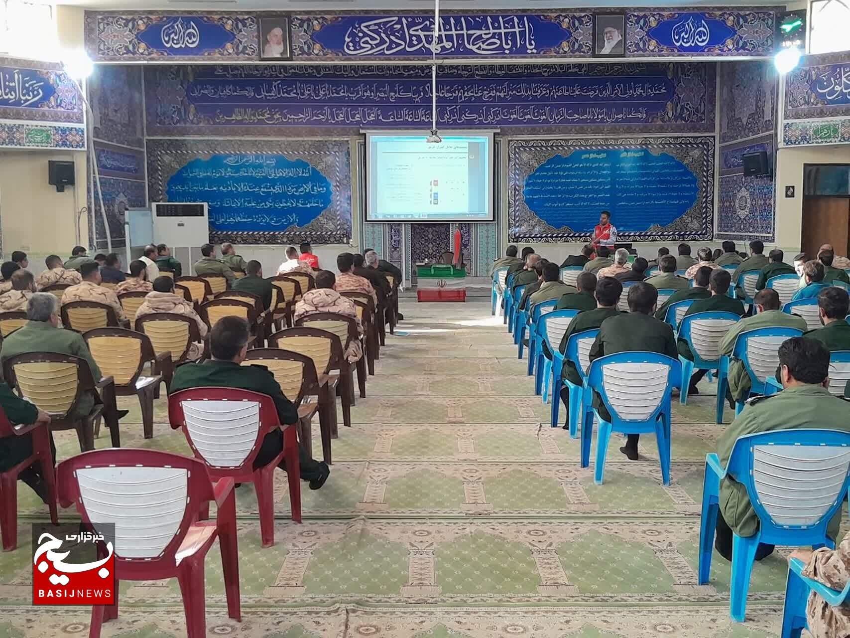 برگزاری کارگاه‌ آموزشی اطفاء حریق در تیپ ۴۸ فتح کهگیلویه و بویراحمد + (تصاویر)