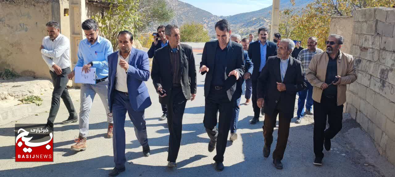 بازدید میدانی معاون عمرانی استاندار از روستای بهرام بیگی بخش پاتاوه بازدید میدانی معاون عمرانی استاندار از روستای بهرام بیگی بخش پاتاوه