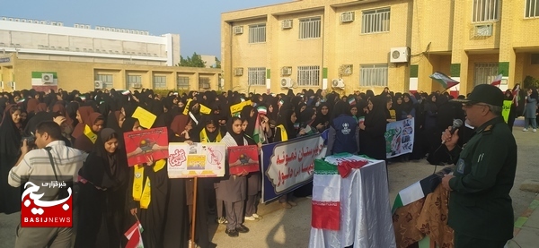 برگزاری تجمع ضد صهیونیستی مردم دلوار در حمایت از مردم غزه برگزاری تجمع ضد صهیونیستی مردم دلوار در حمایت از مردم غزه