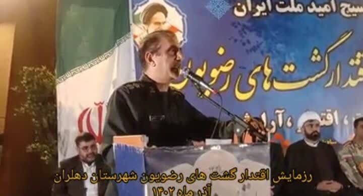 برگزاری رزمایش اقتدار بسیجیان دهلرانی در قالب گشتهای رضویون برگزاری رزمایش اقتدار بسیجیان دهلرانی در قالب گشتهای رضویون