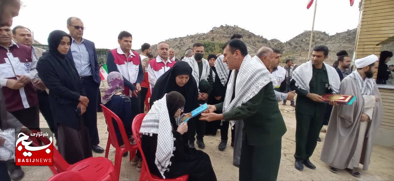 اردوی جهادی بسیج کارمندان و ادرات کهگیلویه و بویراحمد در روستای سرآسیاب یوسفی بهمیی