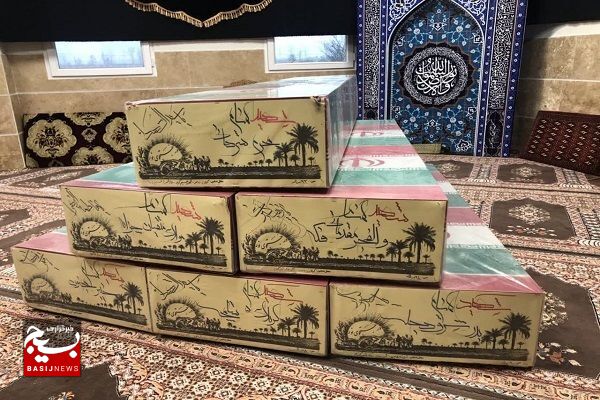 ورود ۶پیکر مطهر شهیدگمنام دفاع مقدس به گیلان ورود ۶پیکر مطهر شهیدگمنام دفاع مقدس به گیلان