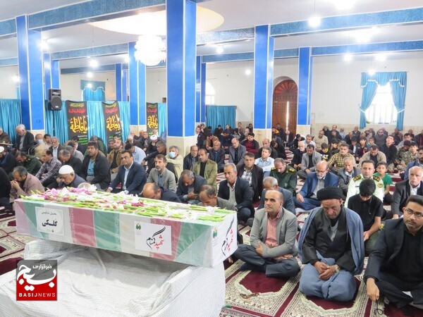 شهید گمنام دفاع مقدس امروز مهمان نماز جمعه دلوار بود