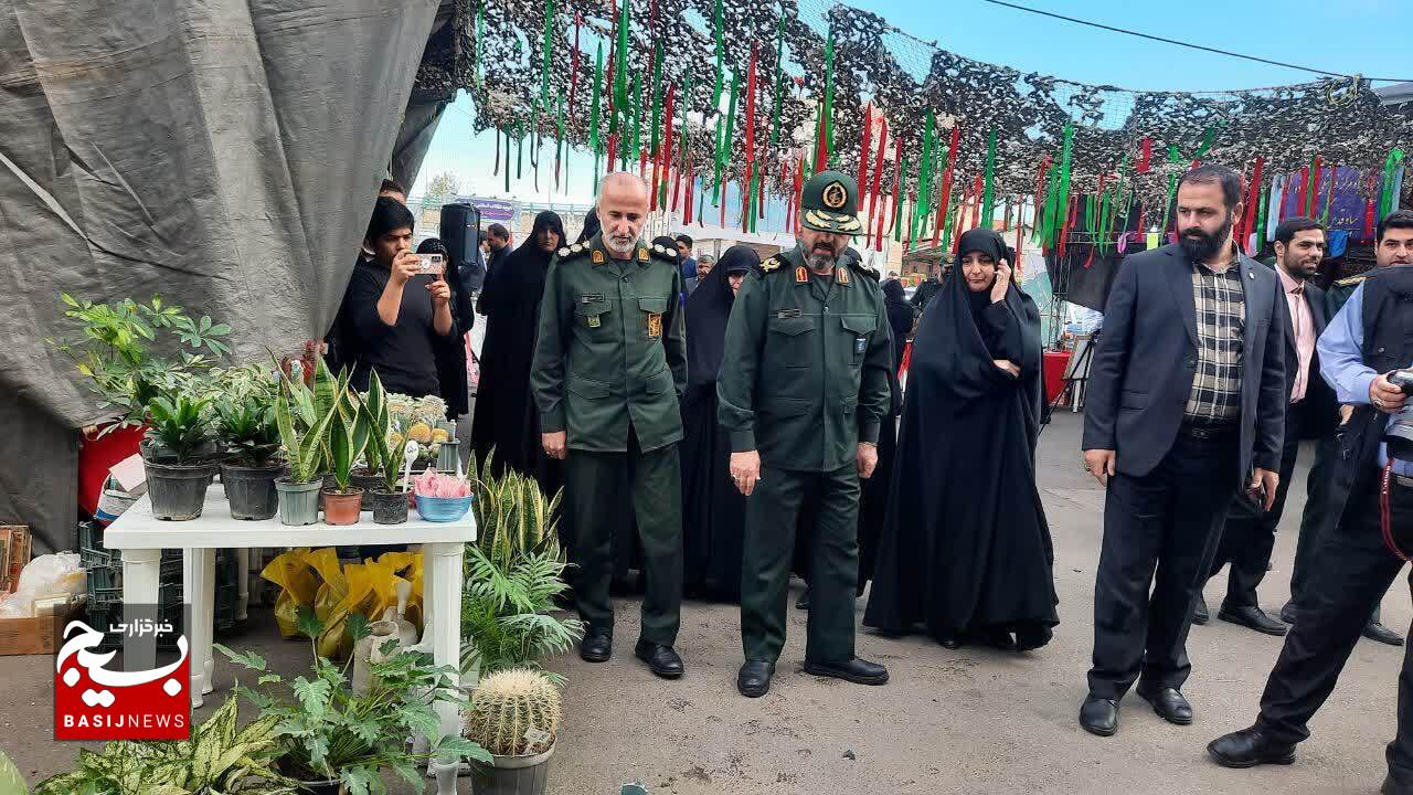 افتتاح نمایشگاه جشنواره شمیم علوی