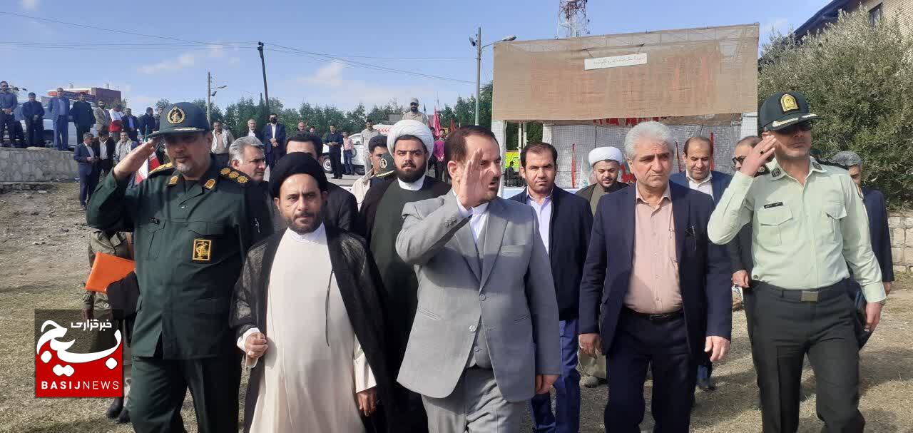 اجتماع بزرگ بسبجیان در گچساران + (تصاویر)