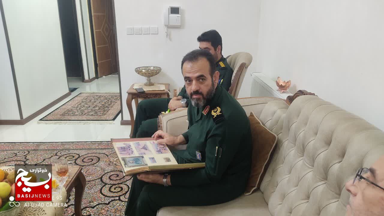 دیدار فرمانده سپاه قدس گیلان با خانواده شهیدان یوسف زاده و فالیزکار در رشت دیدار فرمانده سپاه قدس گیلان با خانواده شهیدان یوسف زاده و فالیزکار در رشت