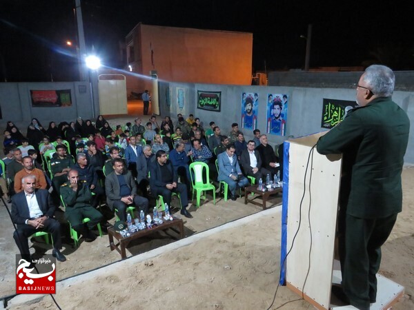 افتتاح پایگاه مقاومت بسیج امام حسن عسکری(ع) روستای ملکپ