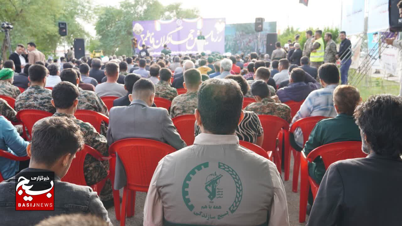 آغاز رزمایش جهادگران فاطمی ۳ همزمان با سراسر کشور در قرارگاه پهنه ای شمال خوزستان در کرخه آغاز رزمایش جهادگران فاطمی ۳ همزمان با سراسر کشور در قرارگاه پهنه ای شمال خوزستان در کرخه