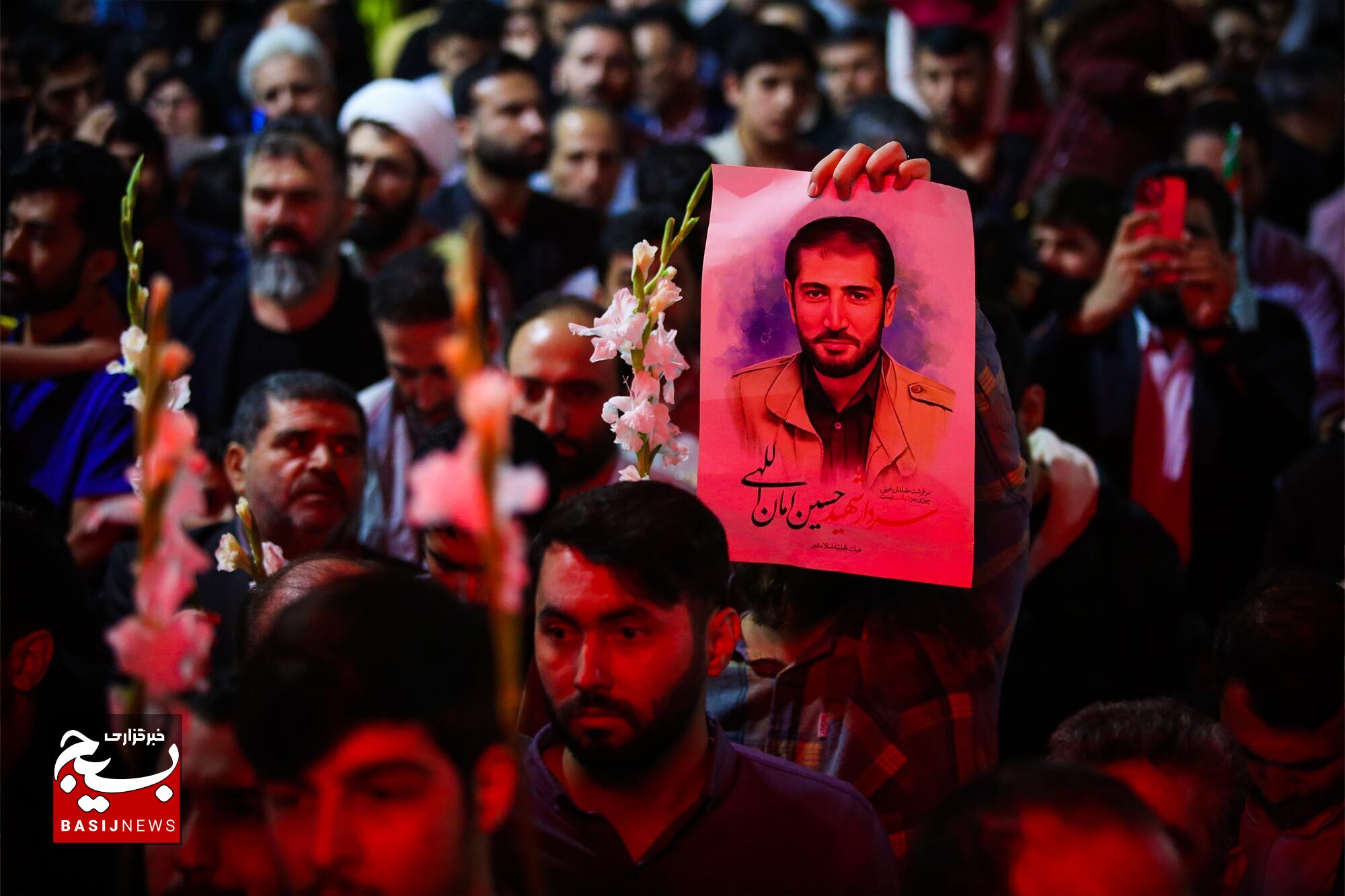مراسم تشییع پیکر شهید القدس سردار شهید حسین امان اللهی مراسم تشییع پیکر شهید القدس سردار شهید حسین امان اللهی