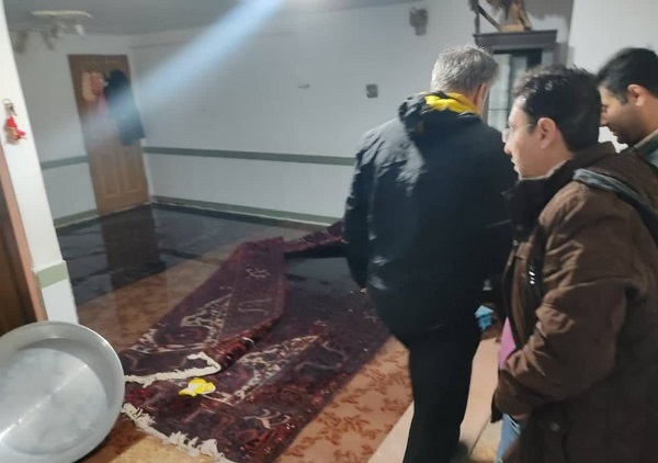 امدادرسانی هلال احمر آذربایجان شرقی به ۱۱۰ خانوار سیل زده در بناب