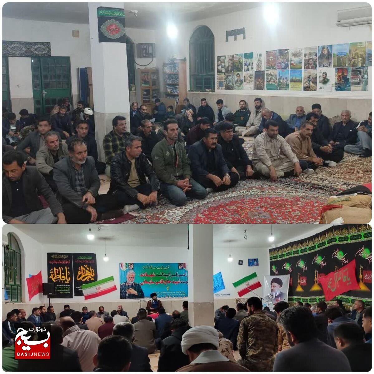 مراسم  پنجمین سالگرد شهادت سردار حاج قاسم سلیمانی در شهرستان اندیکا
