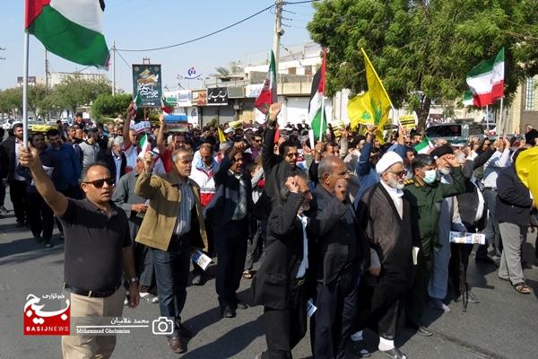 راهپیمایی جمعه نصر در بندر کنگان برگزار شد راهپیمایی جمعه نصر در بندر کنگان برگزار شد