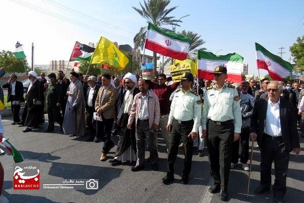 راهپیمایی جمعه نصر در بندر کنگان برگزار شد راهپیمایی جمعه نصر در بندر کنگان برگزار شد