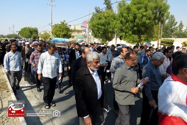 راهپیمایی جمعه نصر در بندر کنگان برگزار شد راهپیمایی جمعه نصر در بندر کنگان برگزار شد