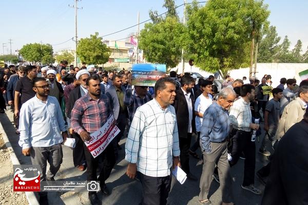 راهپیمایی جمعه نصر در بندر کنگان برگزار شد راهپیمایی جمعه نصر در بندر کنگان برگزار شد