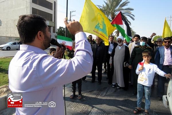 راهپیمایی جمعه نصر در بندر کنگان برگزار شد راهپیمایی جمعه نصر در بندر کنگان برگزار شد
