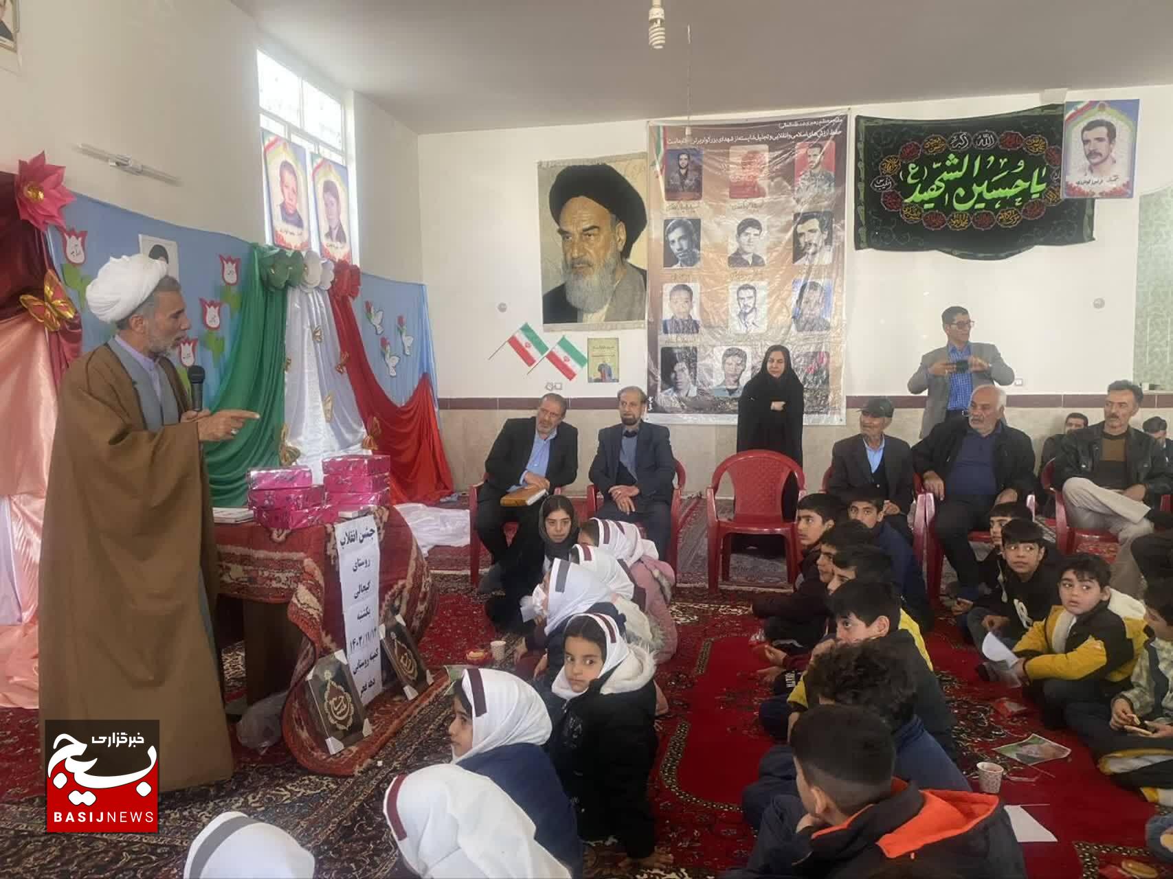 برگزاری مراسم جشن انقلاب در روستاي گیجالی پایین برگزاری مراسم جشن انقلاب در روستاي گیجالی پایین