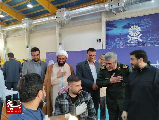 استقرار گروه جهادی الکفیل در عسلویه استقرار گروه جهادی الکفیل در عسلویه