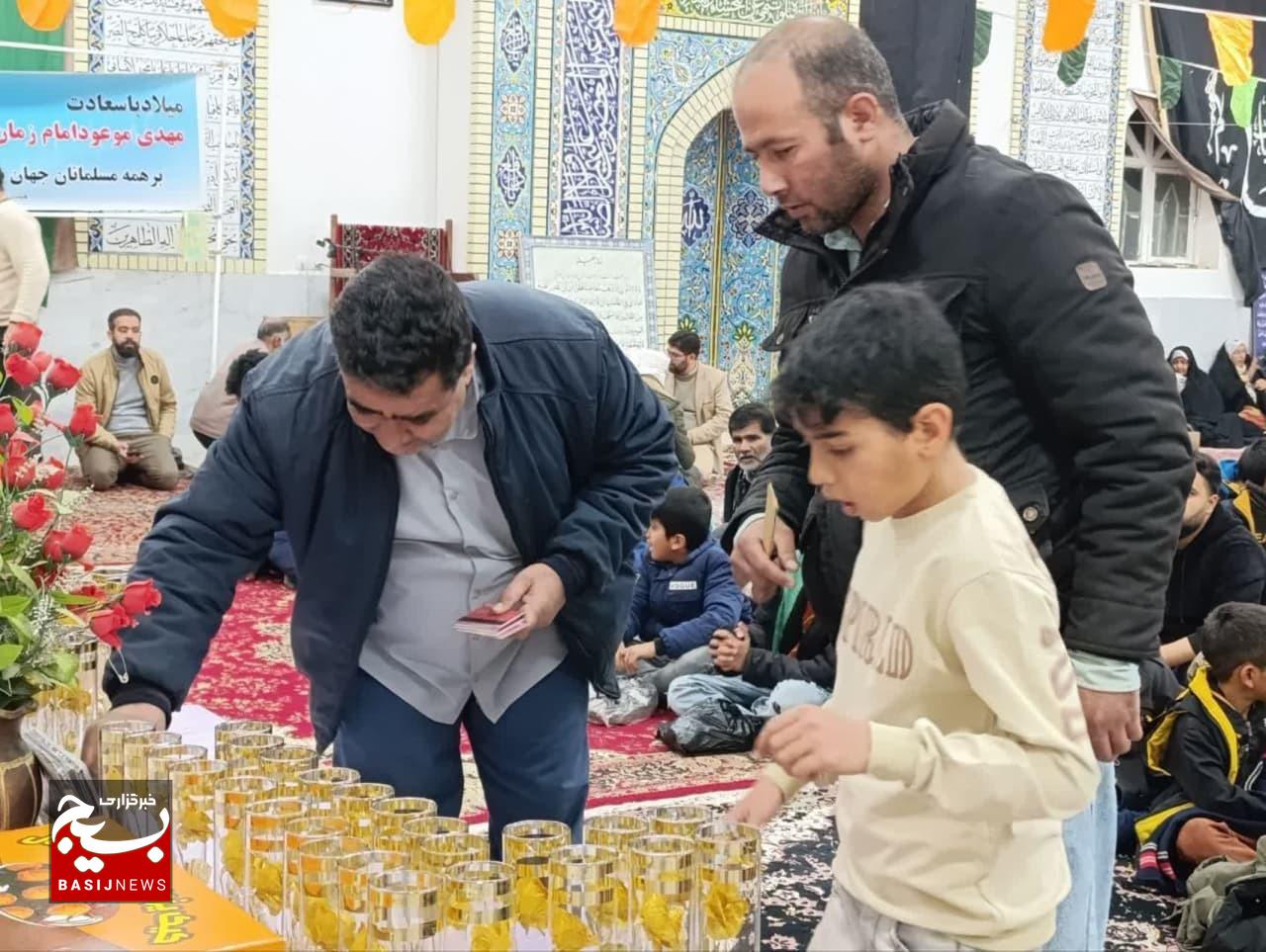 برگزاری جشن نیمه شعبان در روستای خیرآباد بخش نصرآباد