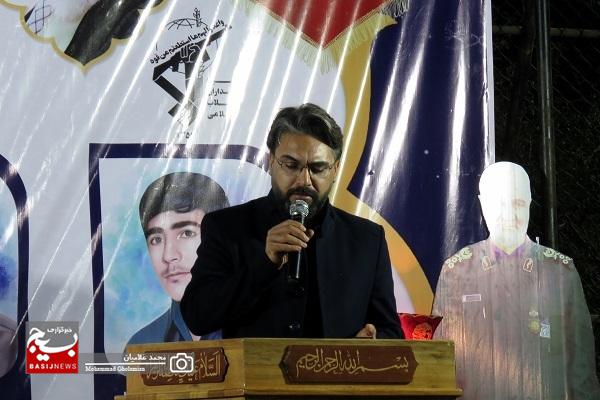 هفتمین یادواره شهدای بندر قرآنی پرک برگزار شد
