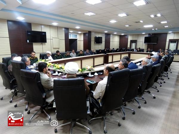 بررسی مسائل اولویّتدار شهرستان کنگان در اجلاسیه مجمع بسیجیان بررسی مسائل اولویّتدار شهرستان کنگان در اجلاسیه مجمع بسیجیان