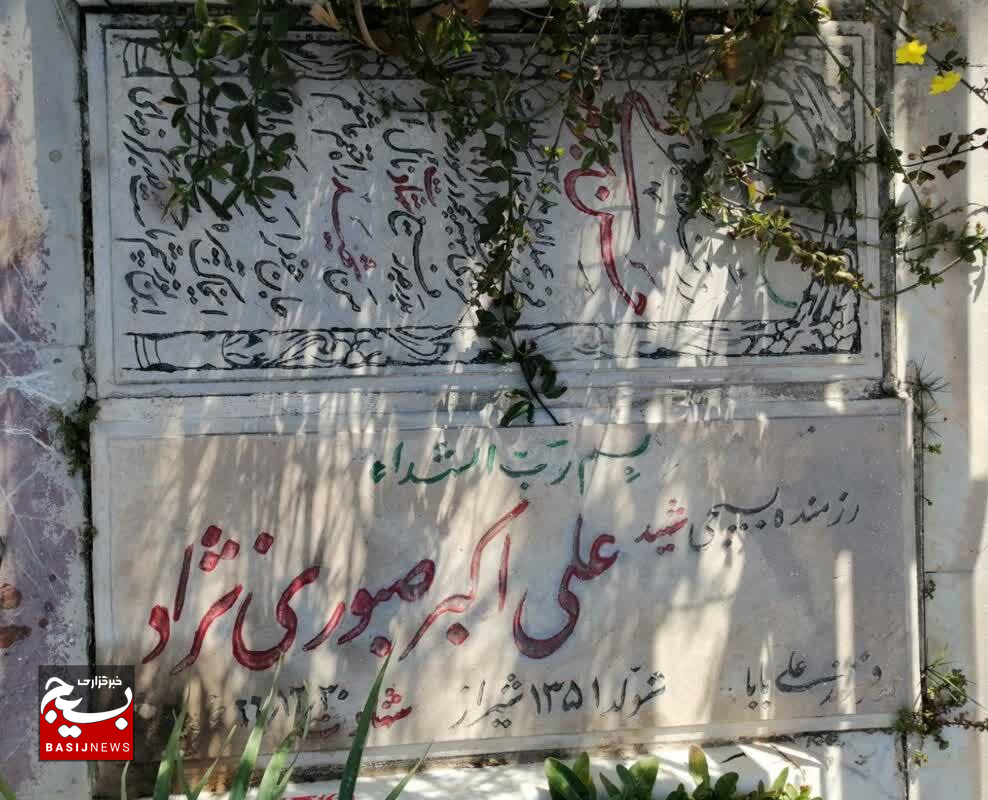 شهید یعنی همیشه جاوید، یعنی زنده/ گلزار شهدای دارالرحمه شیراز