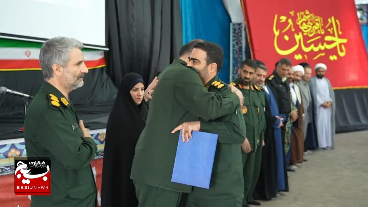 تودیع و معارفه فرمانده جدید سپاه ناحیه خرم‌آباد با تأکید بر چهار راهبرد کلیدی