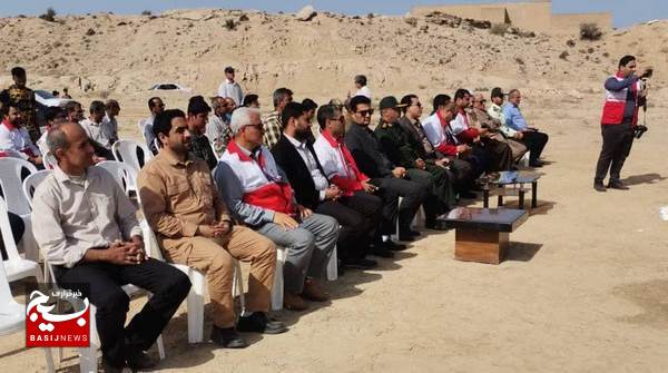 کلنگ زنی پایگاه امداد نجات جاده ای در جنوب بخش دلوار
