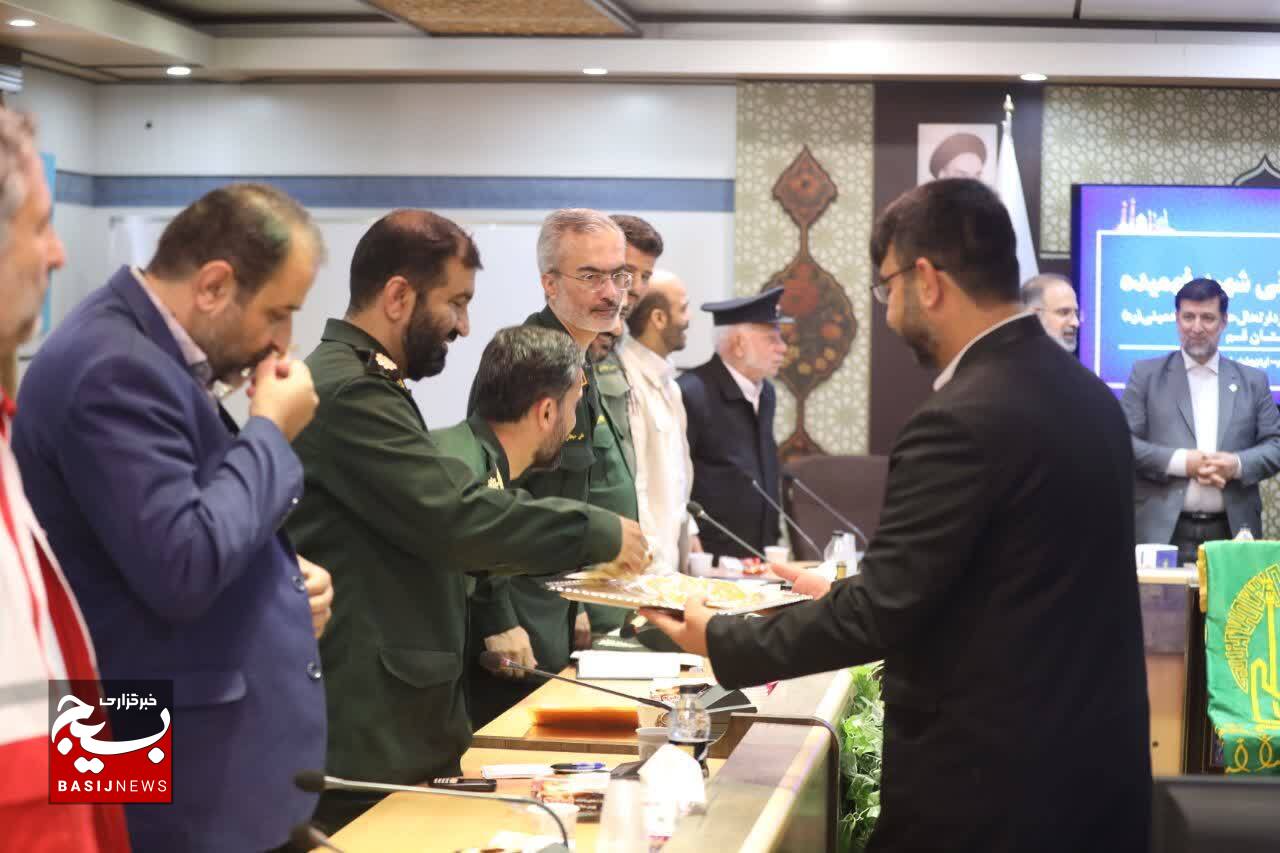 حضور کاروان زیر سایه خورشید در قرارگاه استانی شهید فهمیده قم