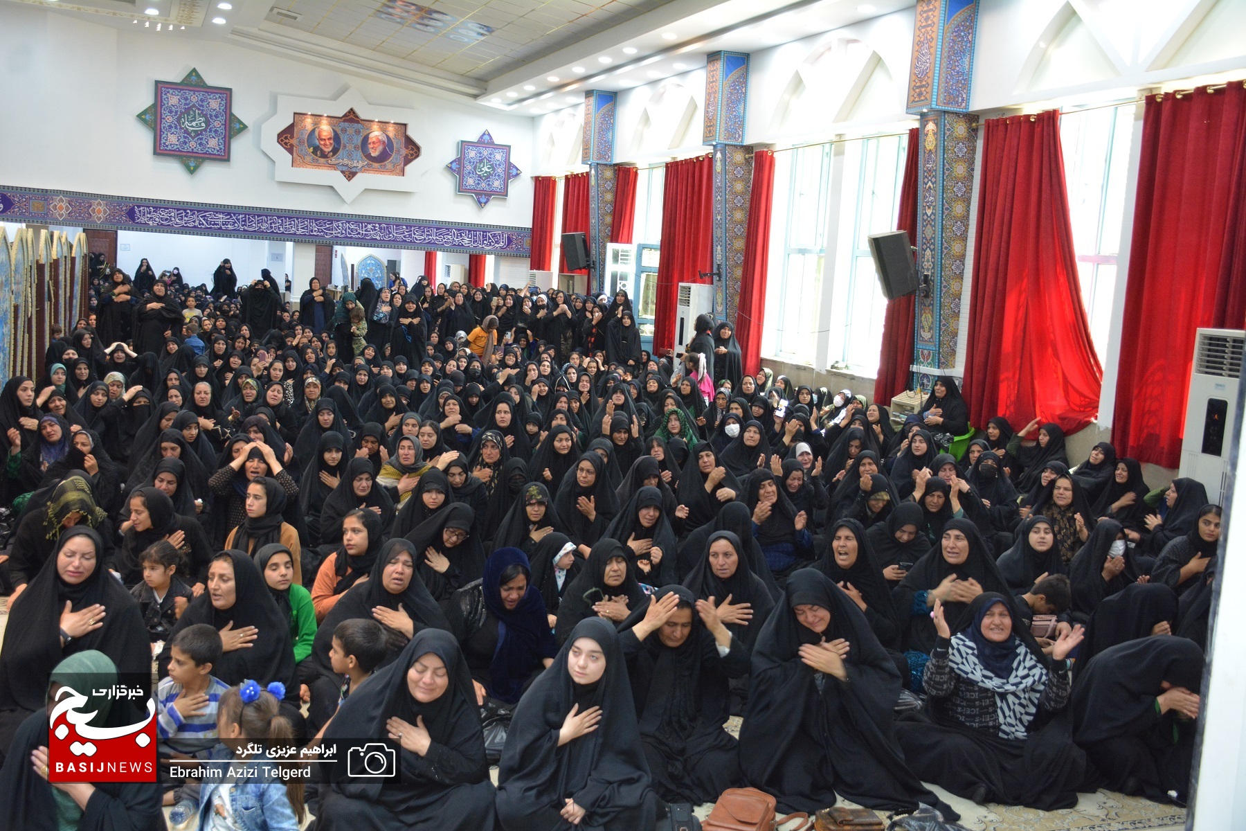 کهگیلویه و بویراحمد عزادار خادم الرضا رئیس جمهور شهید