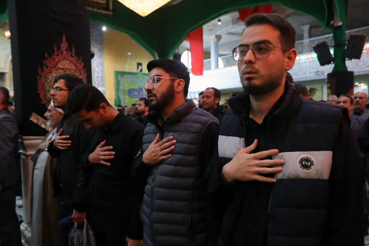 حضور باشکوه زنجانی ها در سوگ شهادت رئیس جمهور