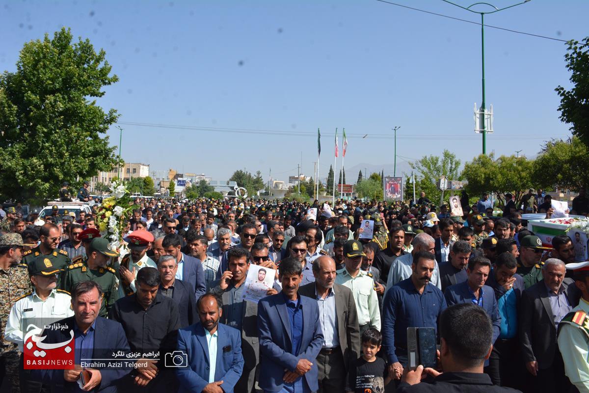 مراسم تشییع پیکر شهید مدافع امنیت مراسم تشییع پیکر شهید مدافع امنیت