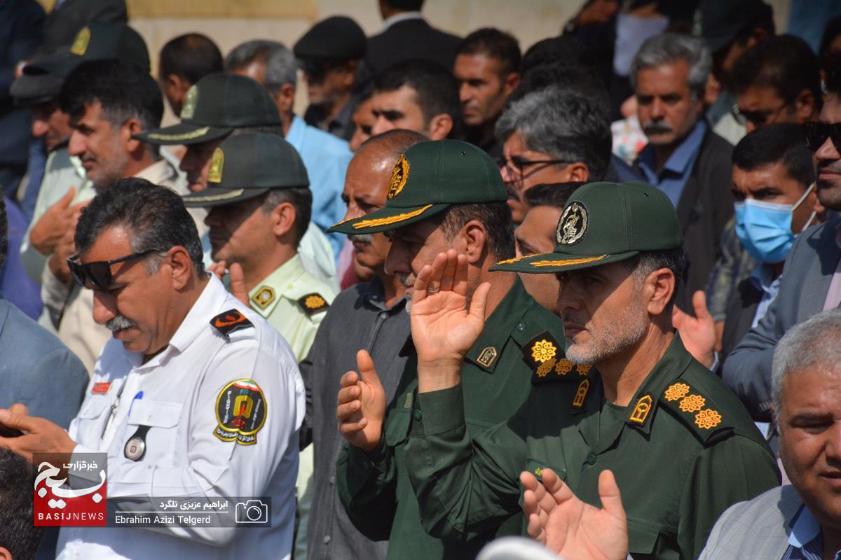 مراسم تشییع پیکر شهید مدافع امنیت مراسم تشییع پیکر شهید مدافع امنیت