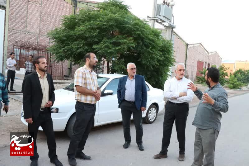 بازدید مدیر عامل بنیاد تعاون بسیج کشور از شهرک صنعتی سدید کرمان بازدید مدیر عامل بنیاد تعاون بسیج کشور از شهرک صنعتی سدید کرمان
