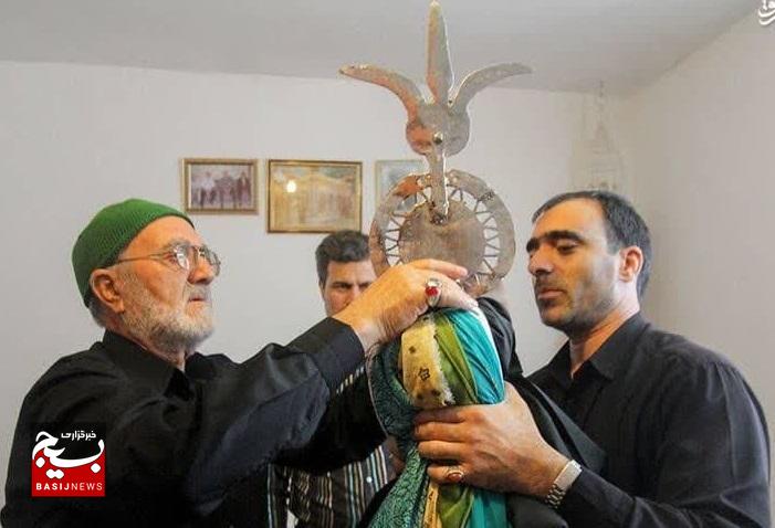 آیین سنتی علم بندان در روستای قلعهنو شهرستان فریمان